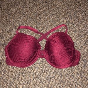 Xhilaration Red Bra